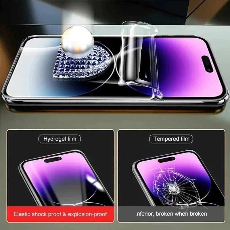 5pcs Hydrogel Film for IPhone Screen Protector