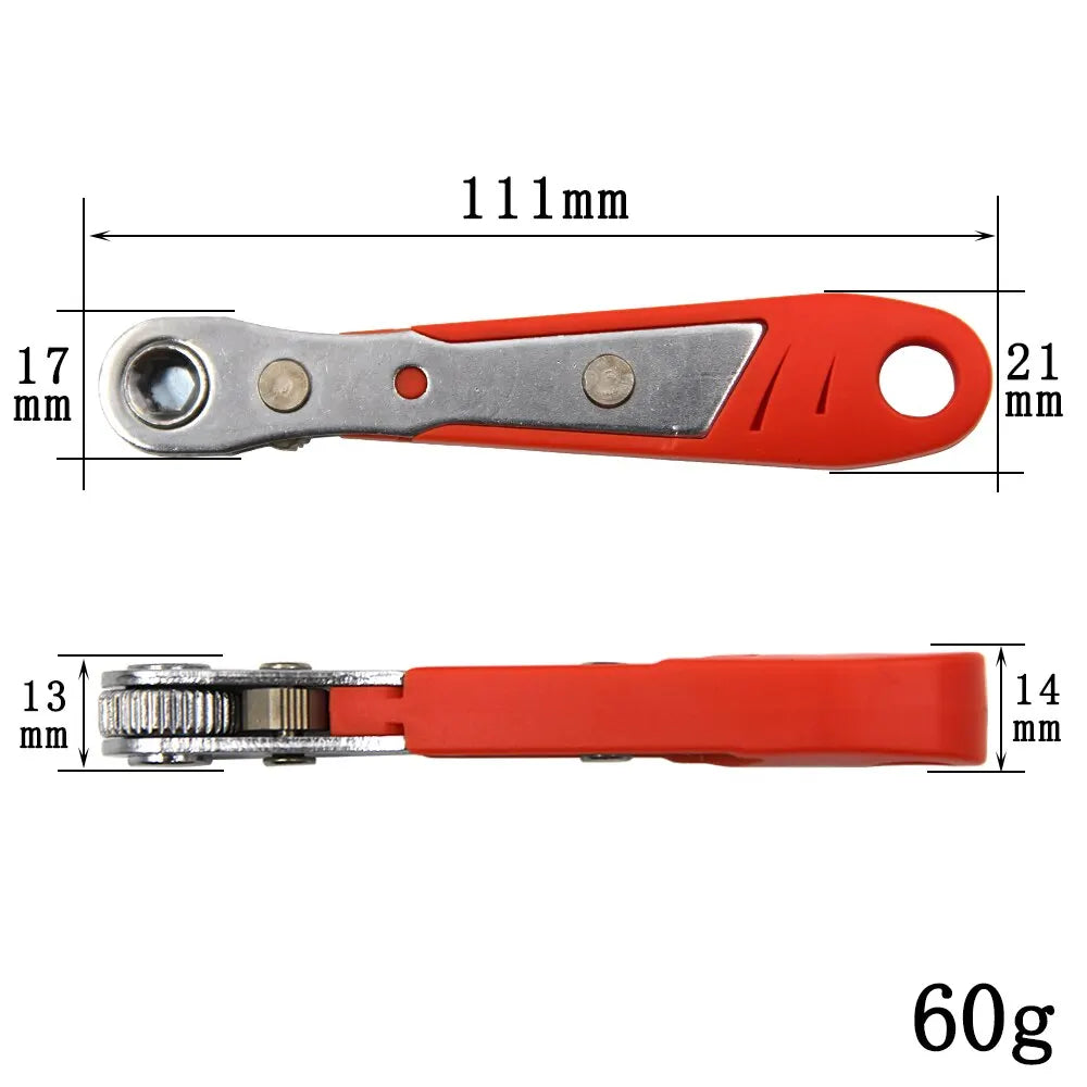 Multifunctional Bidirectional Ratchet Screwdriver Magnetic Wrench