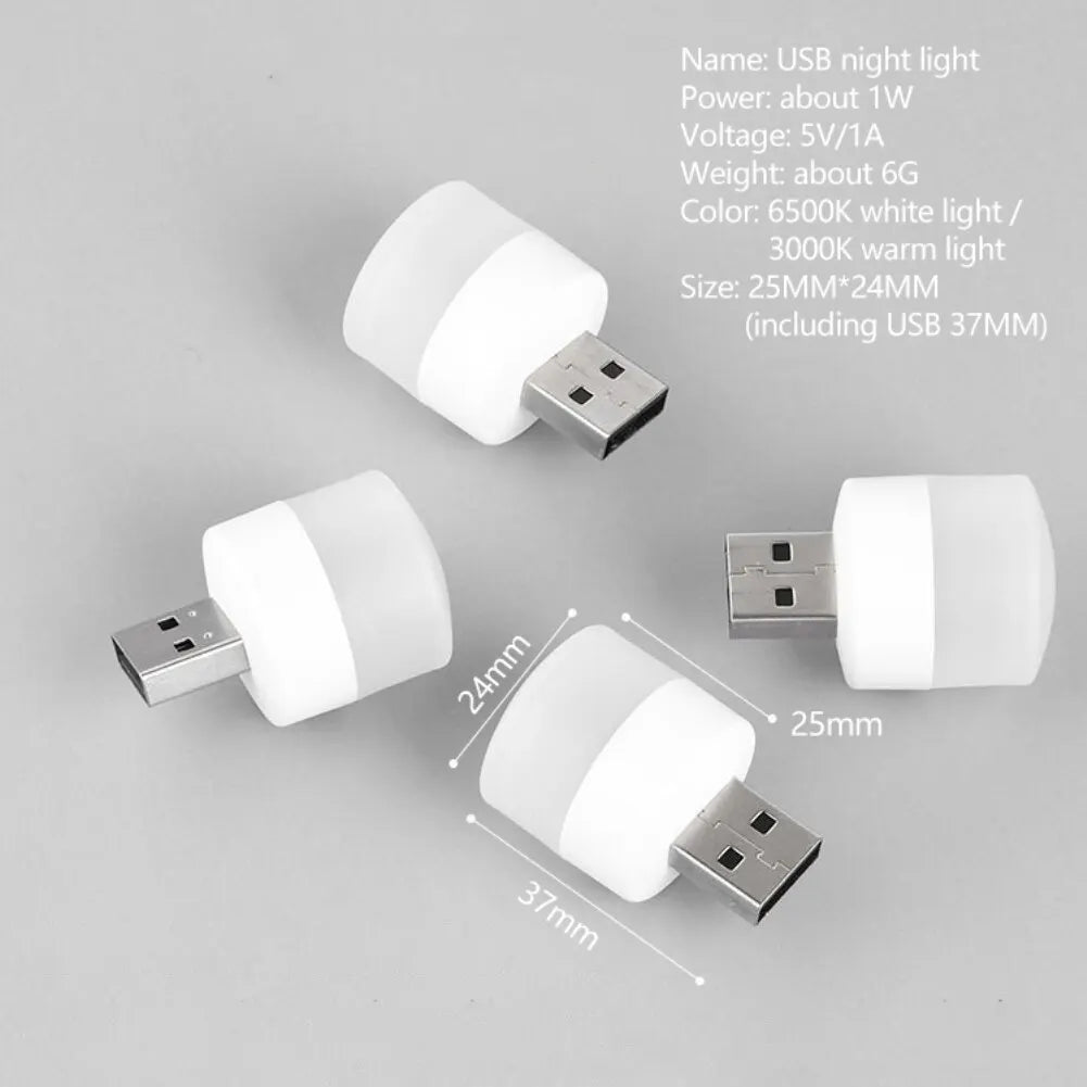 USB Mini LED Night Light