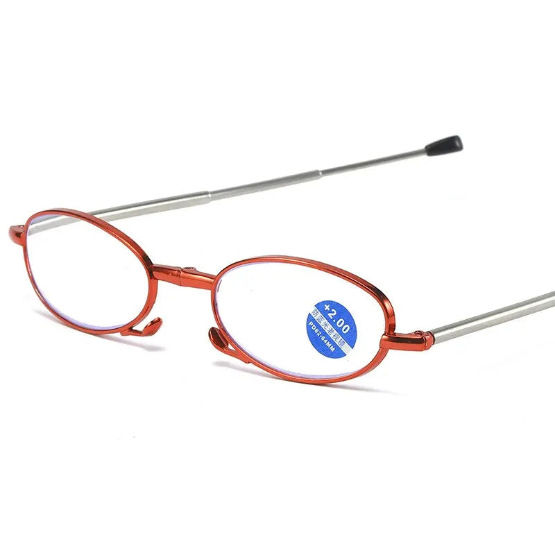 HD Reading Glasses Unisex Ultralight Resin Presbyopic Foldable