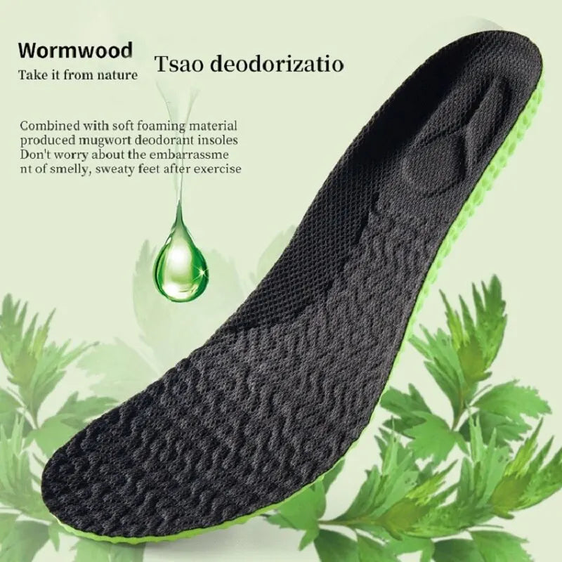 Sports Shock Absorption Insole Breathable Orthopedic Shoes Pad