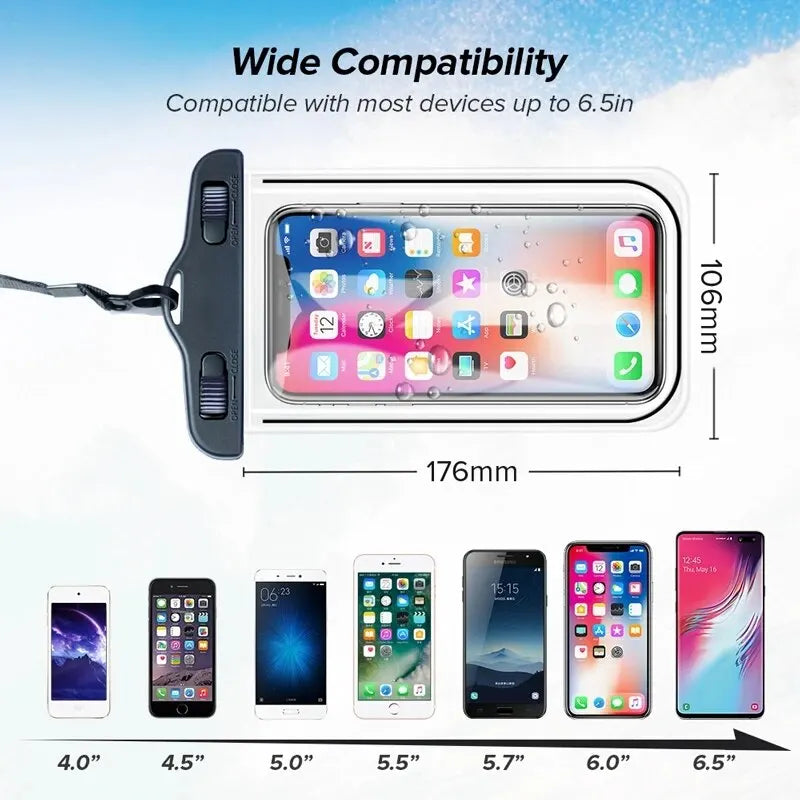 Waterproof Phone Case Swimming Water Proof Bag Universal