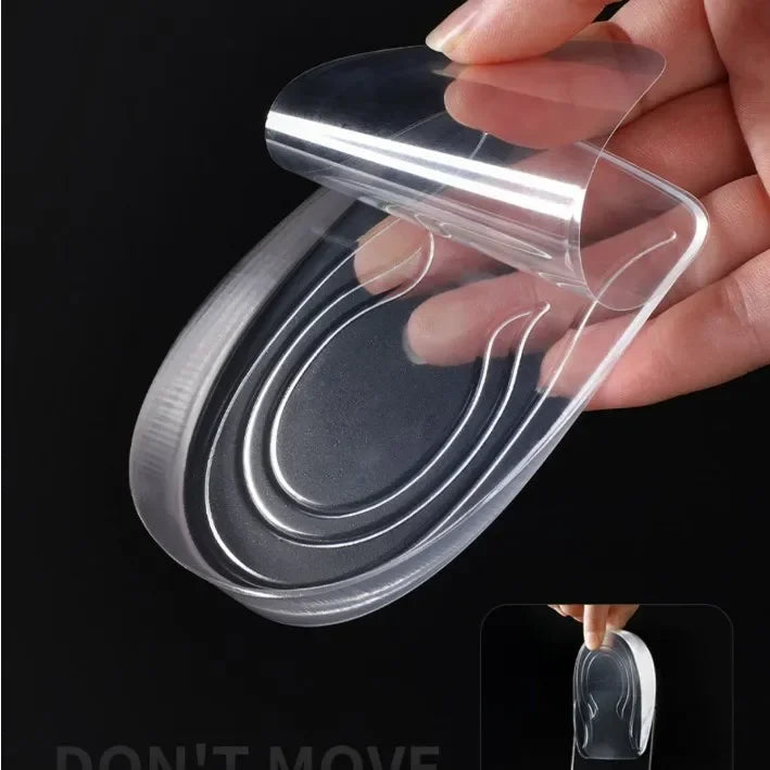 Invisible Height Increase Insoles Transparent Gel Inserts