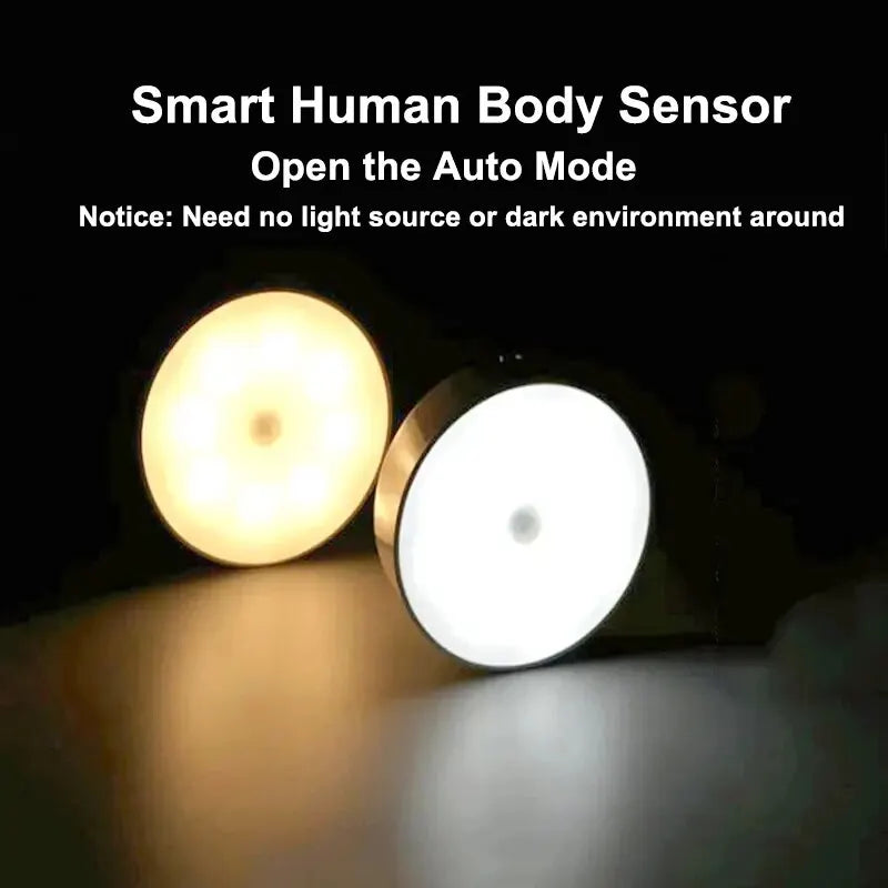 LED Smart Human Body Sensor Night Lamp Lighting