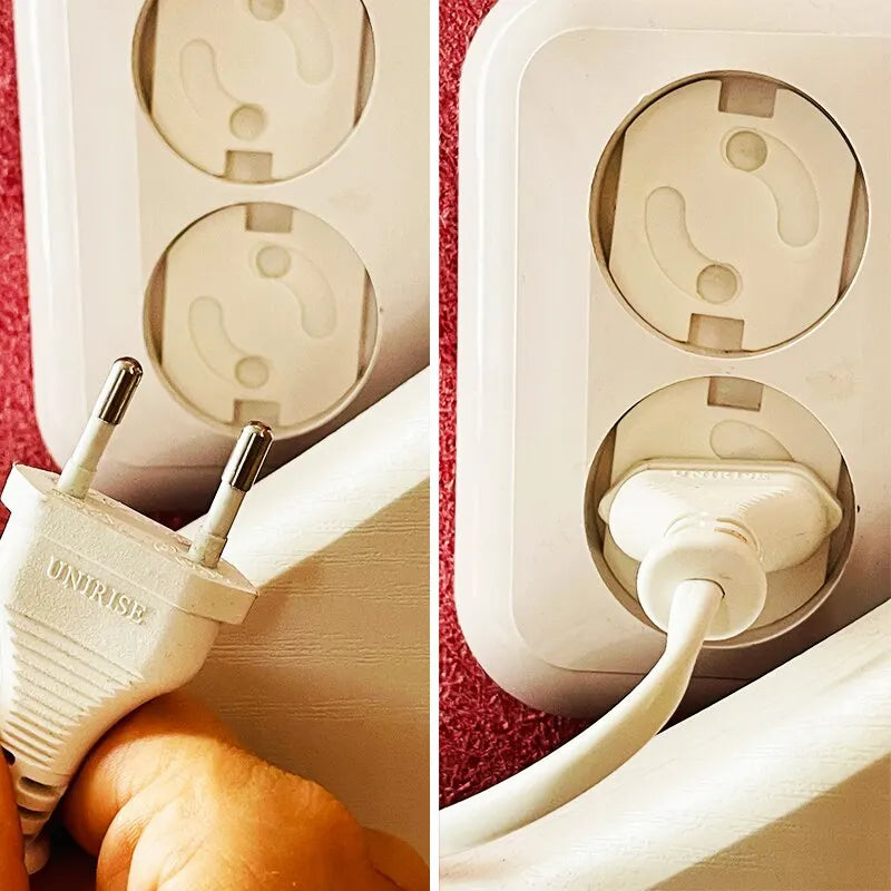 Baby Safety Socket Covers 10pcs Electrical Plastic Outlet Protectors